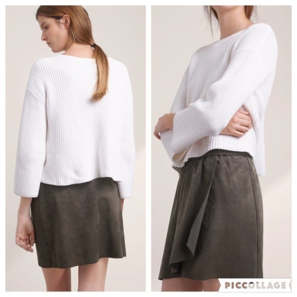 Aritzia Wilfred Free Nescher Skirt in BLACK - Size S
